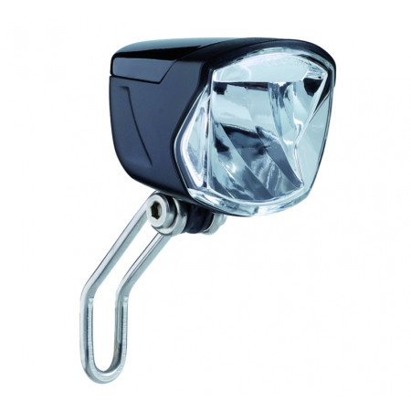 Фара передня Forte 70 LUX SL LED з вмикачем, зі стояночними вогнями та сенсором для динамовтулки з виходом на задню фару в боксі BUCHEL